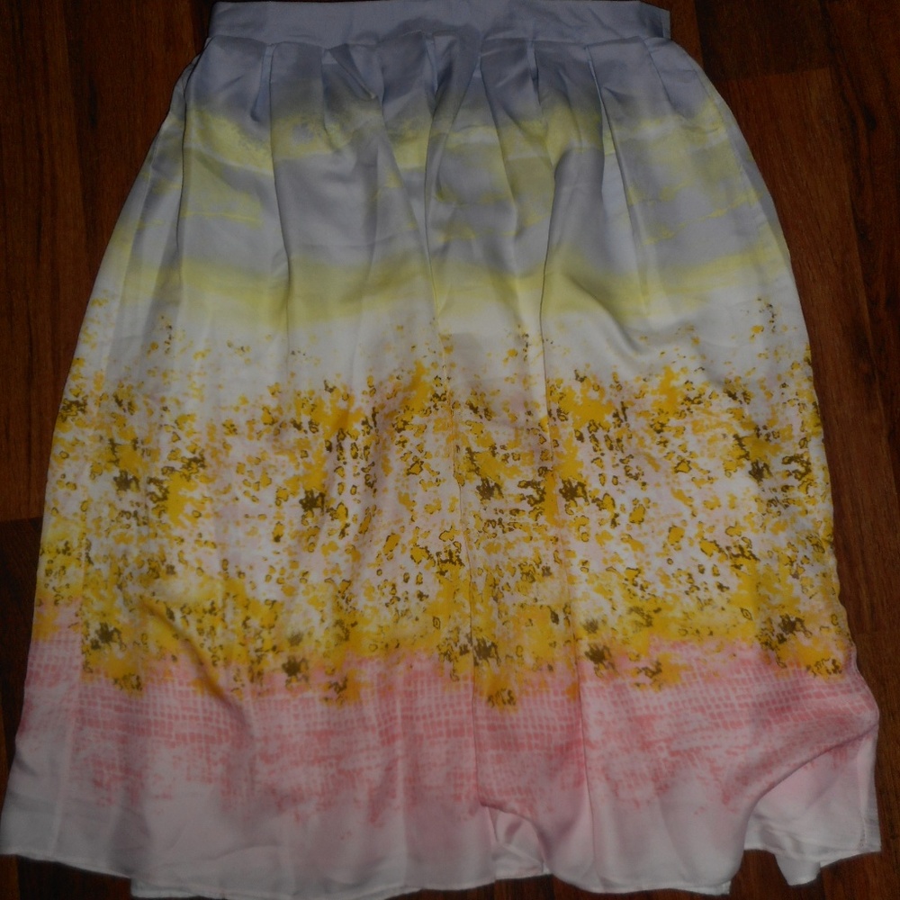 NWT Modcloth Olive & Oak floral skirt, S - Picture 4 of 8